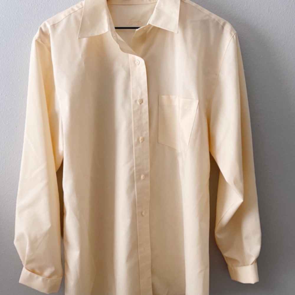 Vintage Button Down - Yellow - Picture 1 of 4